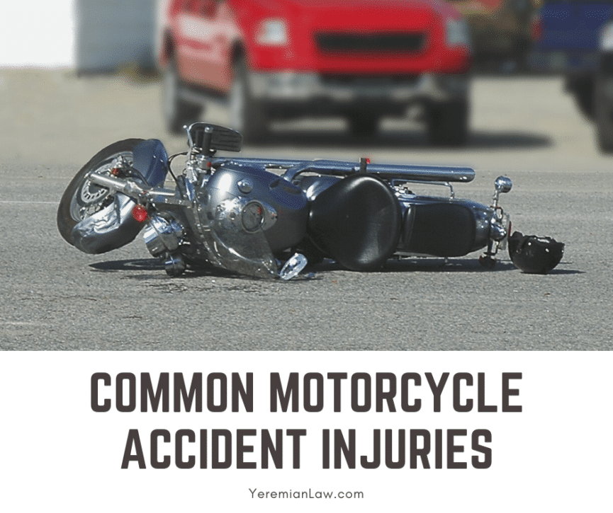 Common Motorcycle Accident Injuries in California - Glendale Personal Injury Law