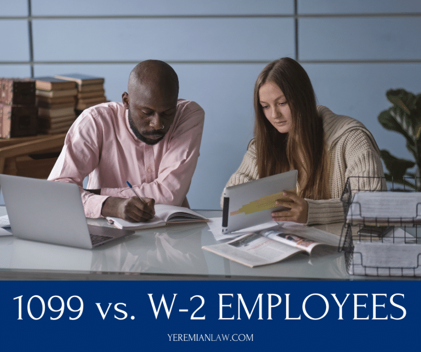 1099 vs W-2 Employees - Los Angeles Employment Lawyer