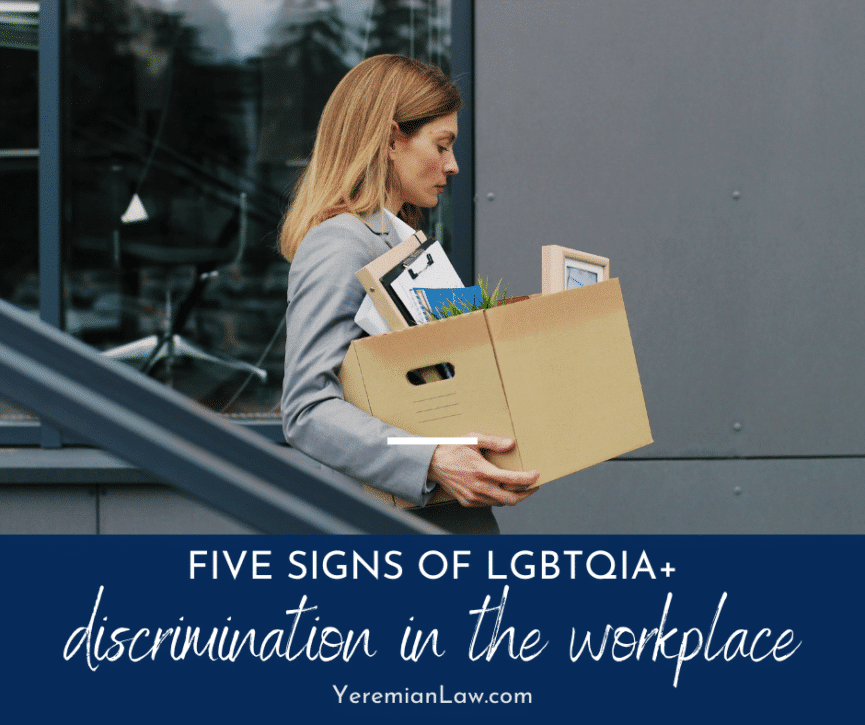 5 Signs of Sexual Orientation Discrimination in the Workplace