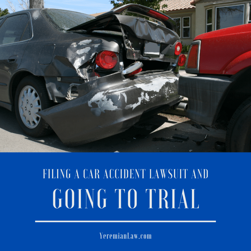 Filing a Car Accident Lawsuit and Going to Trial - Los Angeles Personal Injury Attorneys