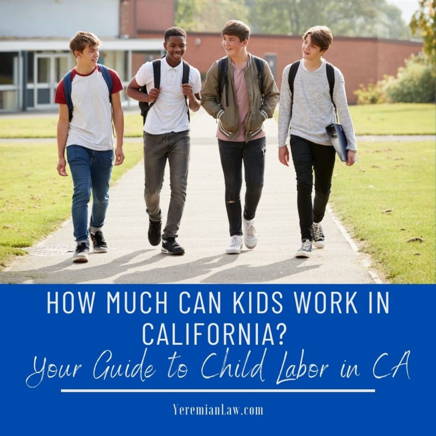 How Much Can Kids Work in California? Your Guide to Child Labor in CA