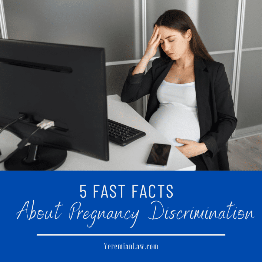 5 Fast Facts About Pregnancy Discrimination